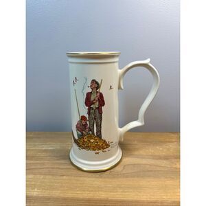 Vintage Gorham Stein Norman Rockwell's "Pensive Pals" The Four Seasons series fo